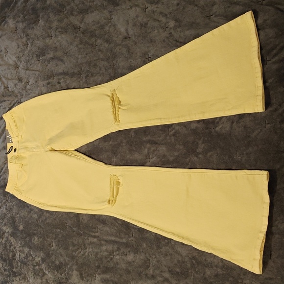 Fashion Nova Denim - NWT Fashion Nova distressed flare leg jeans